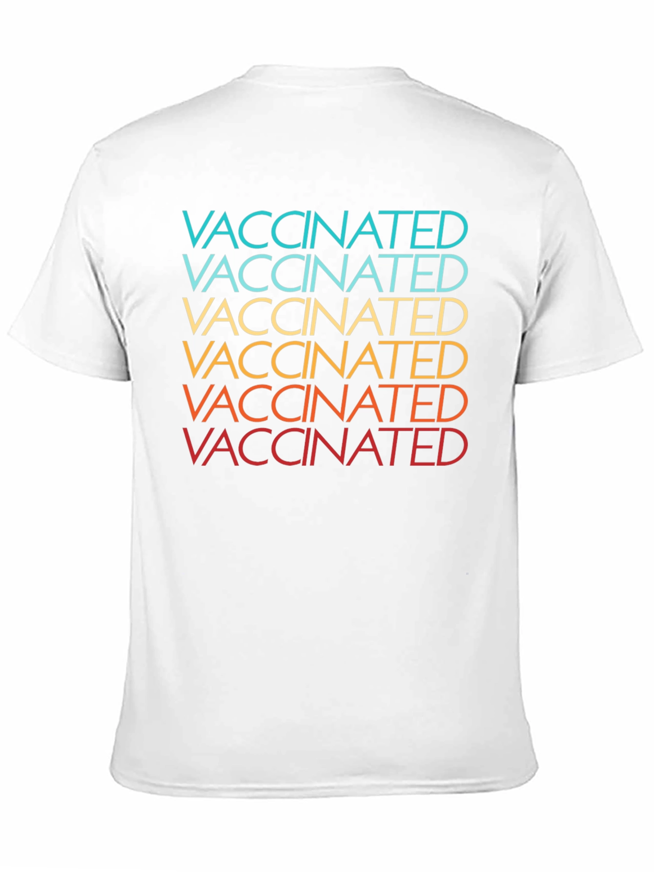 Vaccinated Retro Style Graphic Tee - Unisex