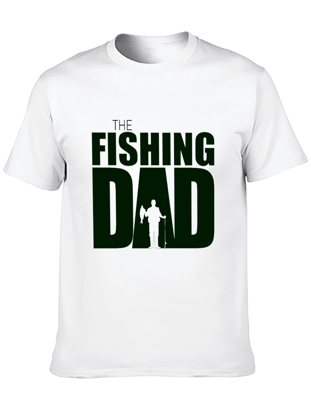 The Fishing Dad Black T-Shirt - Fisherman Apparel