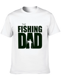 The Fishing Dad Black T-Shirt - Fisherman Apparel