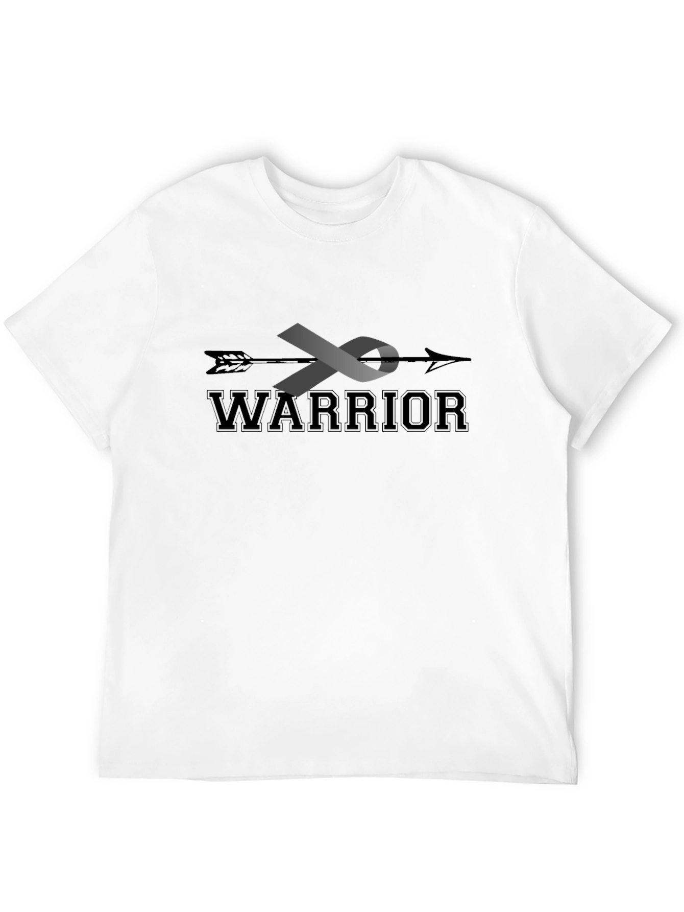 Warrior Ribbon Arrow Graphic Tee - Support Awareness