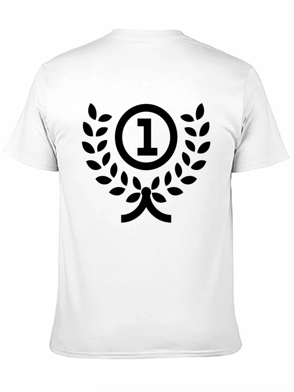 Champion Black T-Shirt - Number One Design