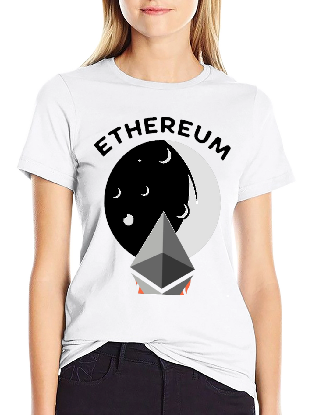 Ethereum Moon Crypto T-Shirt