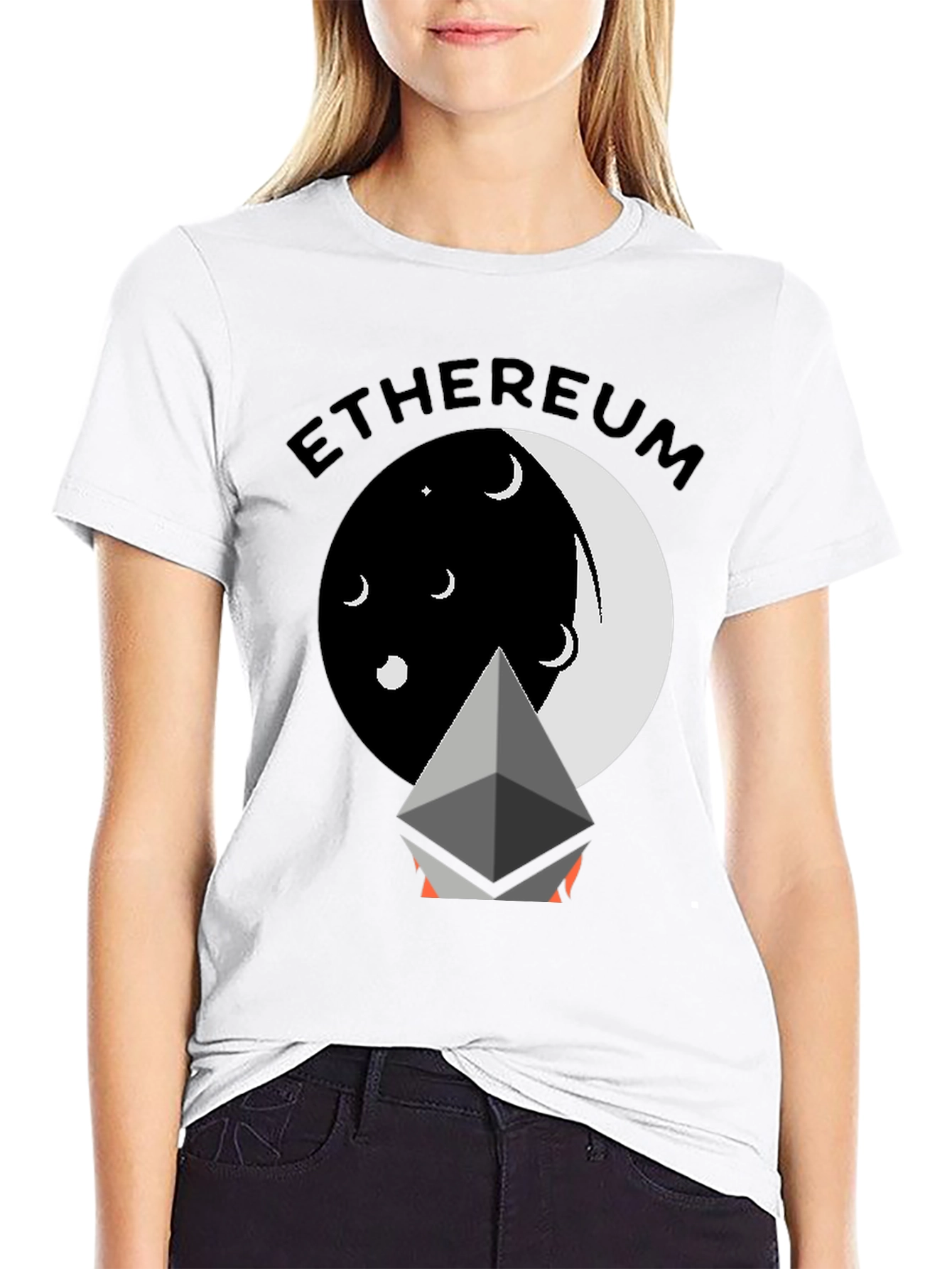 Ethereum Moon Crypto T-Shirt