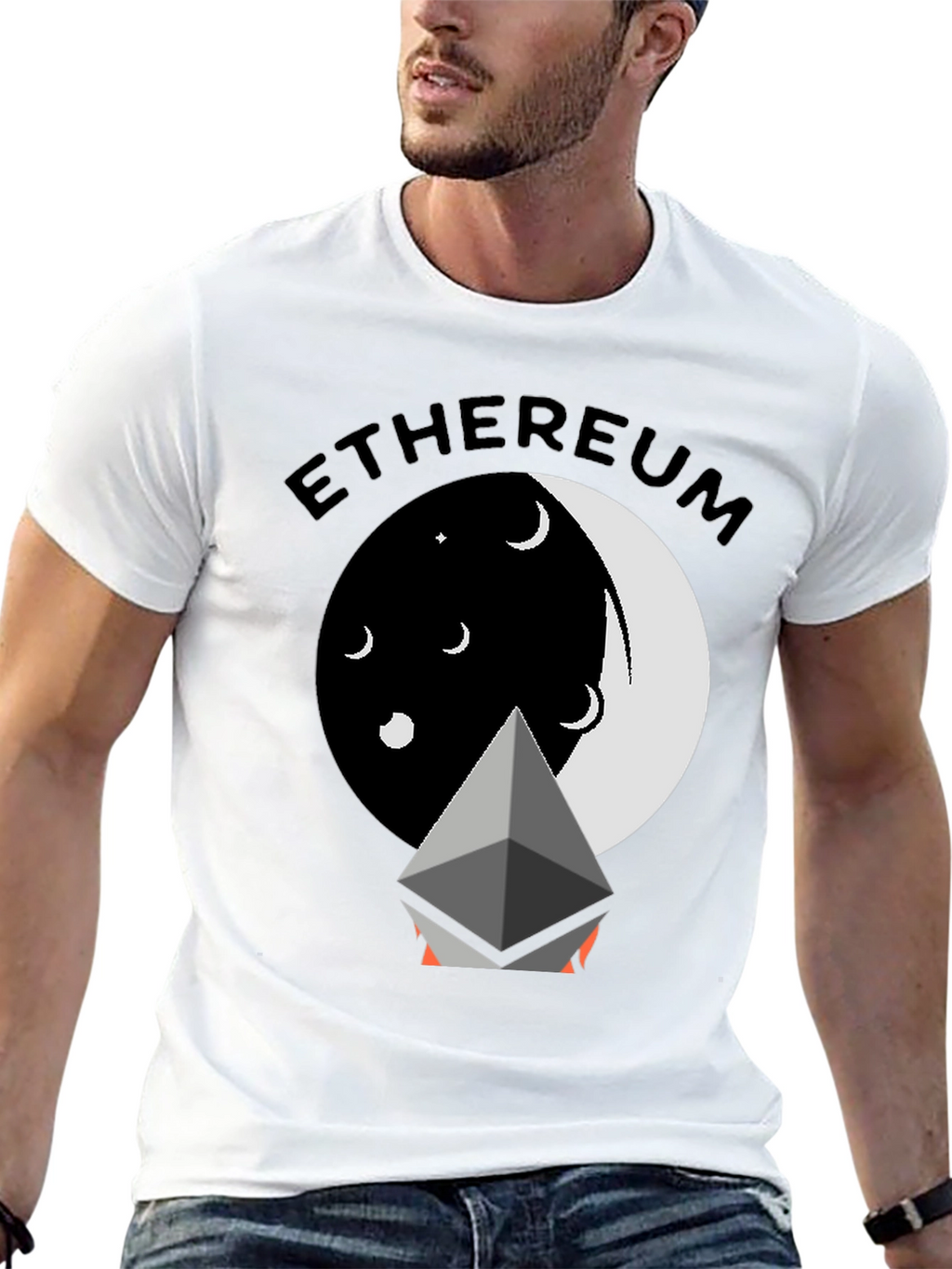 Ethereum Moon Crypto T-Shirt
