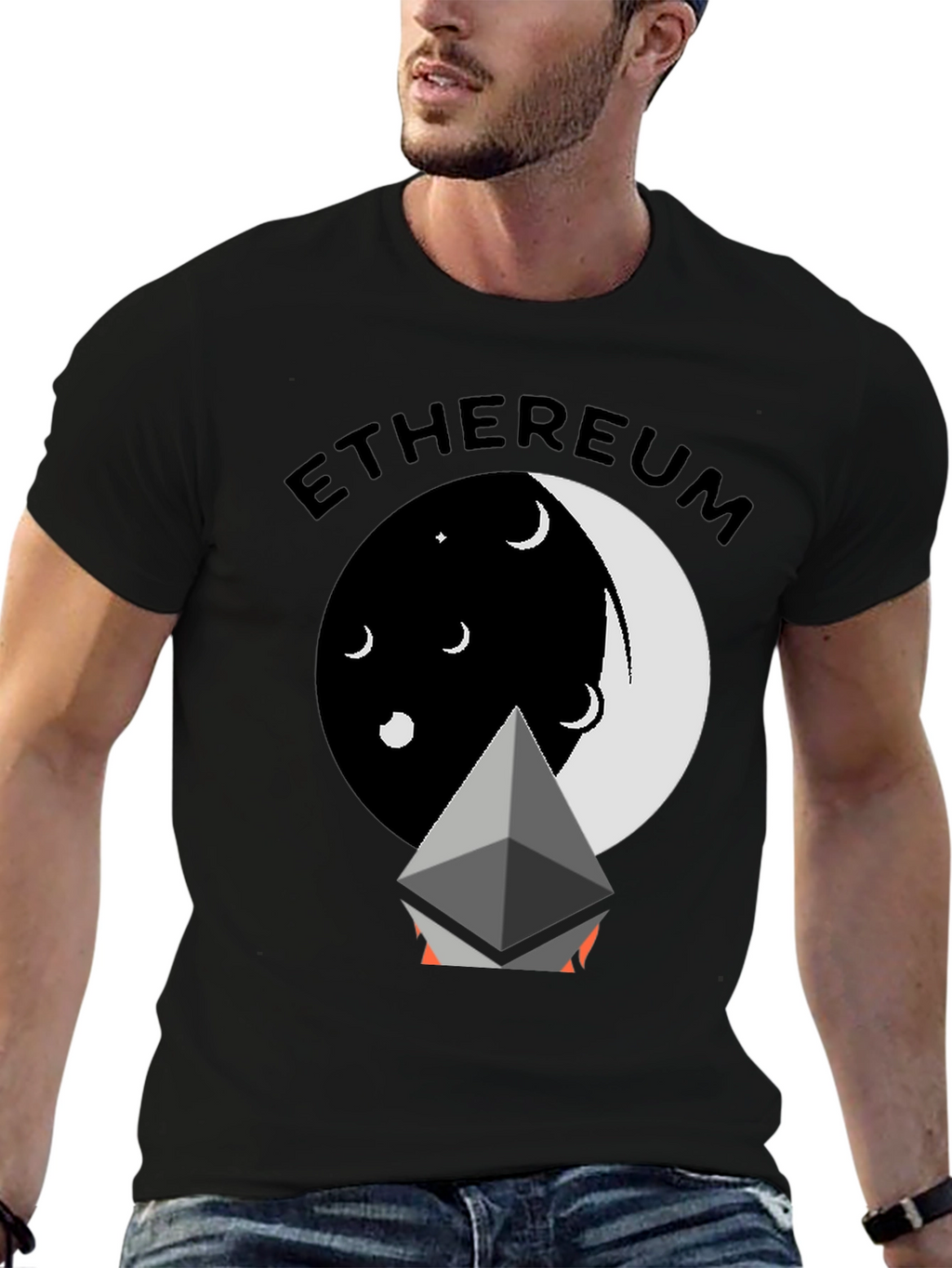 Ethereum Moon Crypto T-Shirt