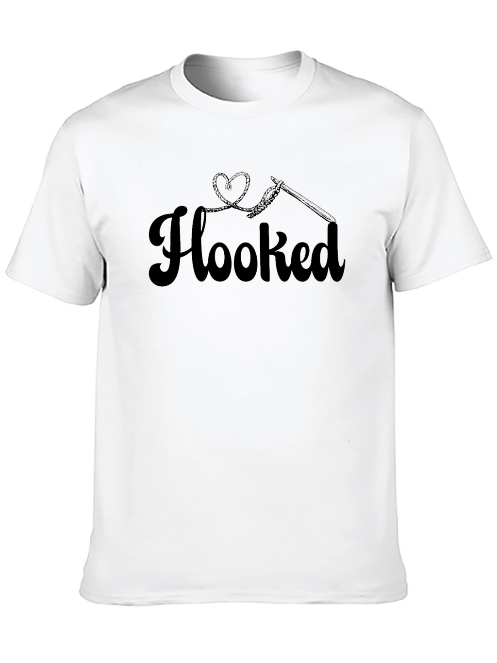 Hooked Crochet Hobbyist T-Shirt