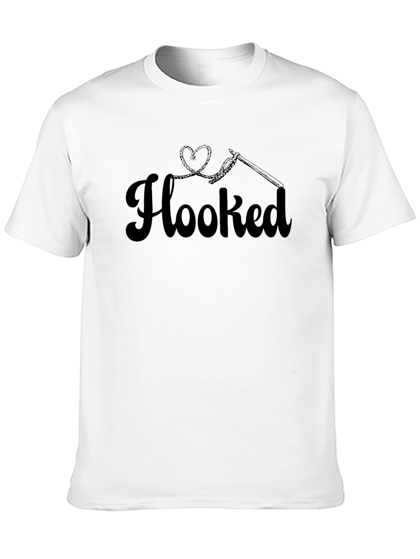Hooked Crochet Hobbyist T-Shirt