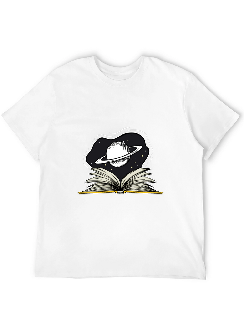 Cosmic Book T-Shirt - Explore The Universe