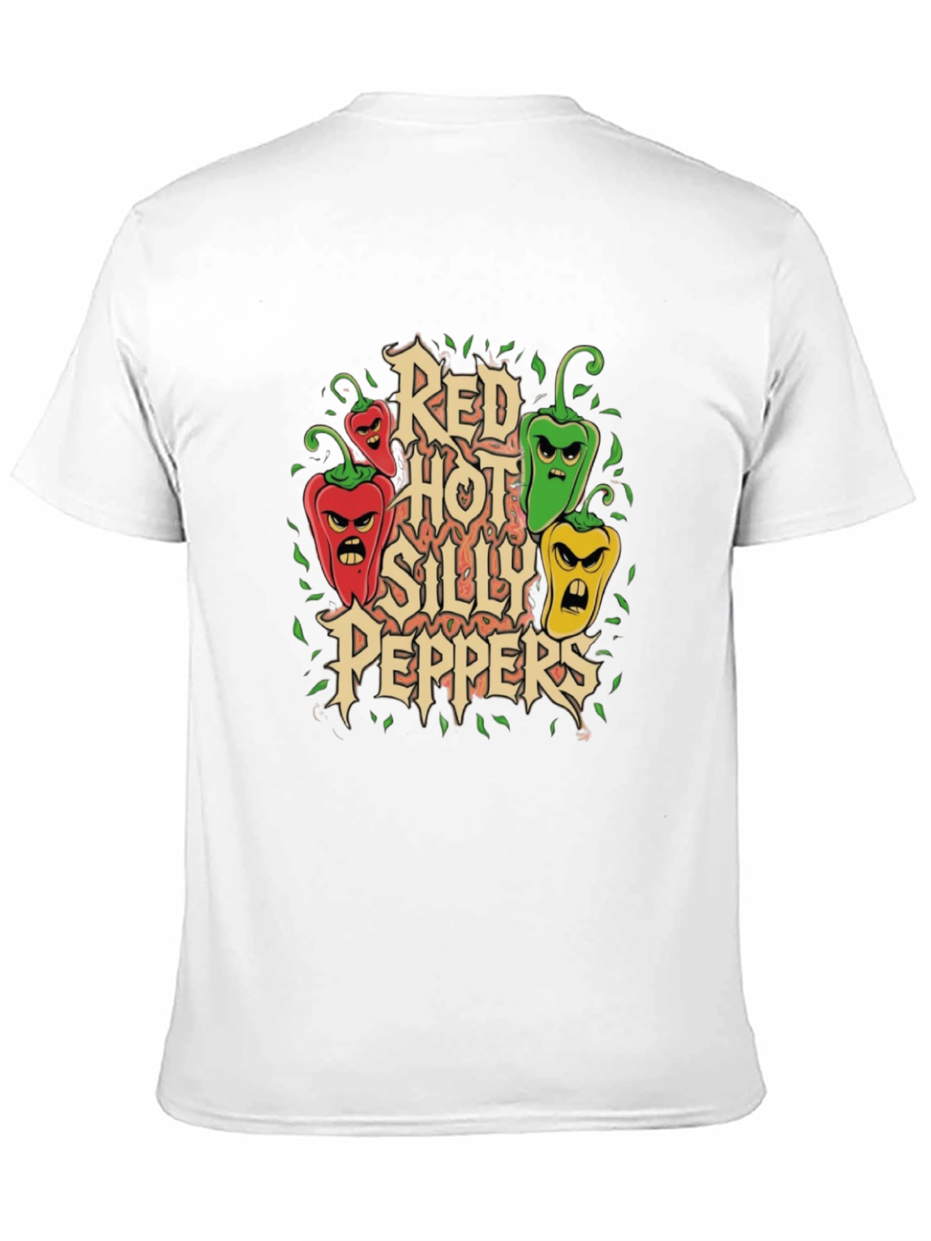 Red Hot Silly Peppers Graphic T-Shirt
