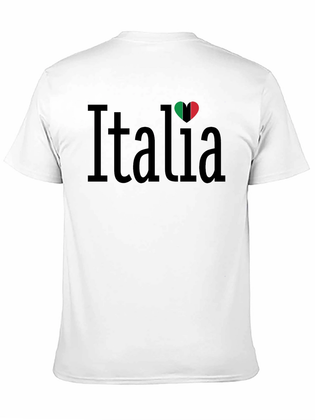 Italia Heart Flag T-Shirt