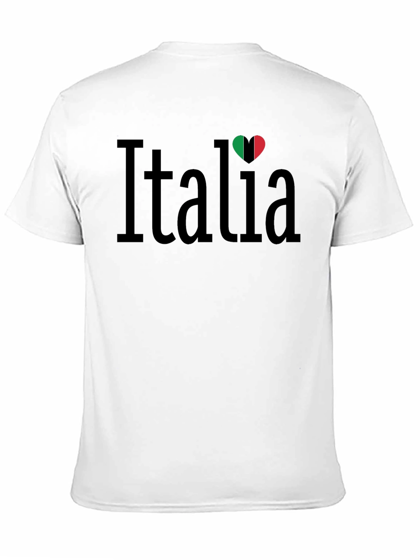 Italia Heart Flag T-Shirt