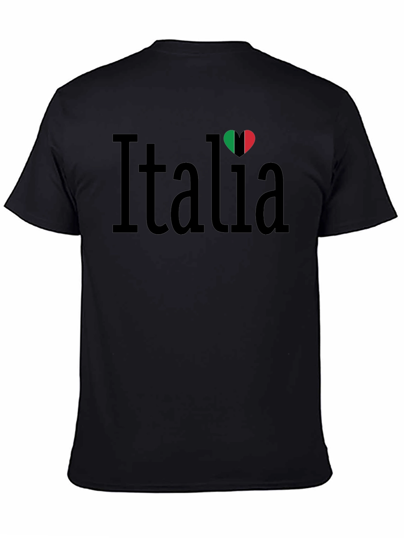 Italia Heart Flag T-Shirt