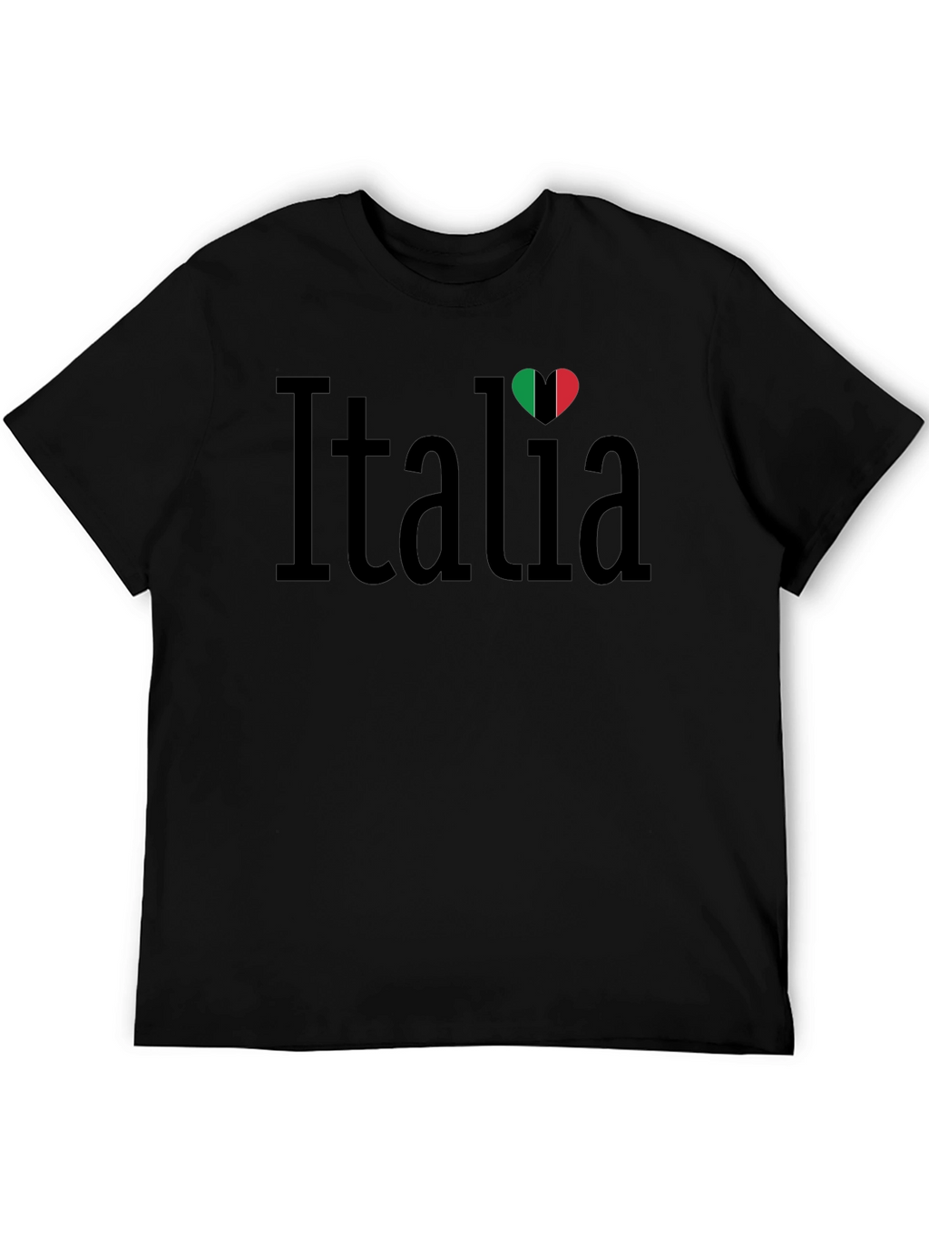 Italia Heart Flag T-Shirt