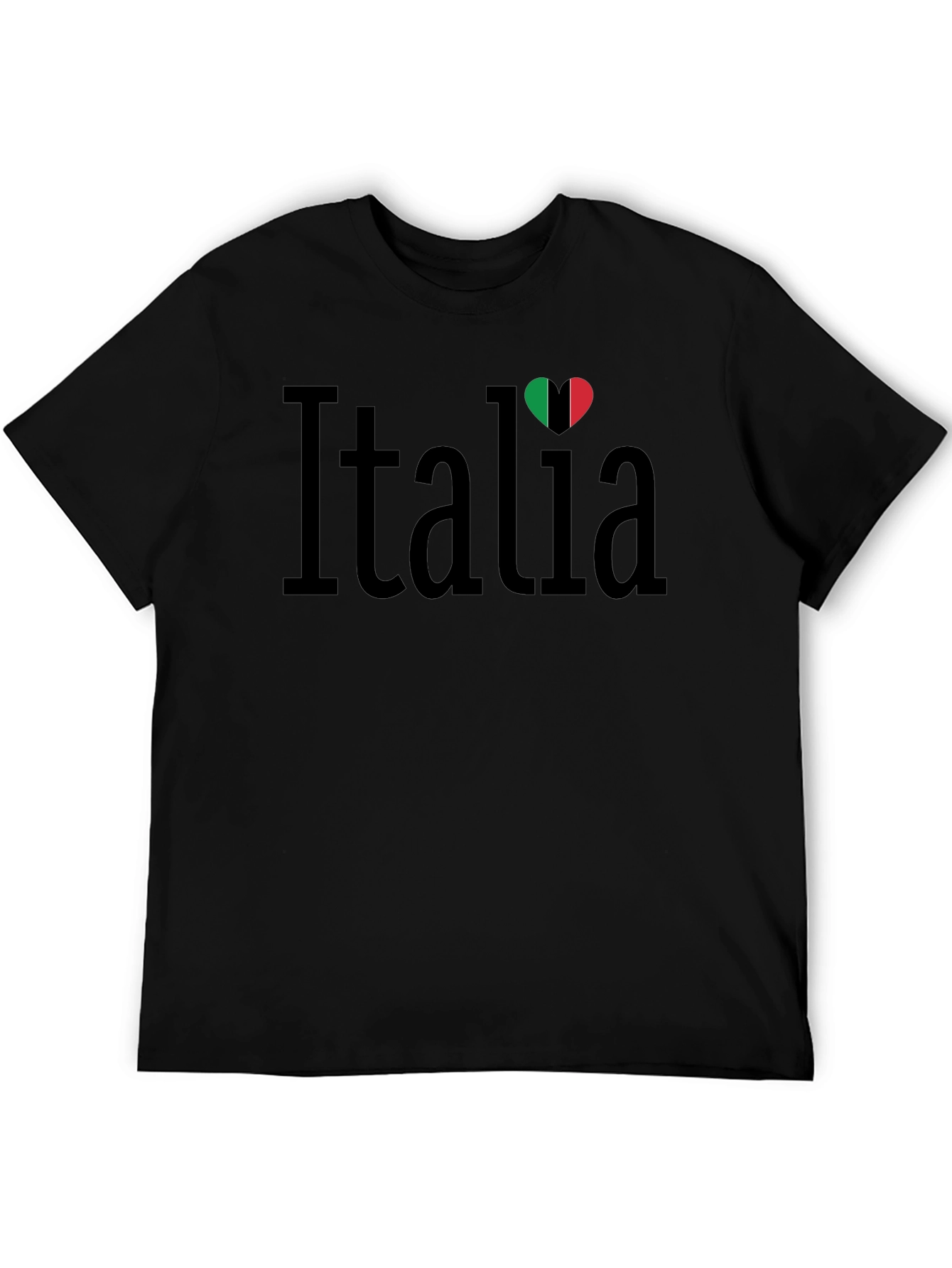 Italia Heart Flag T-Shirt