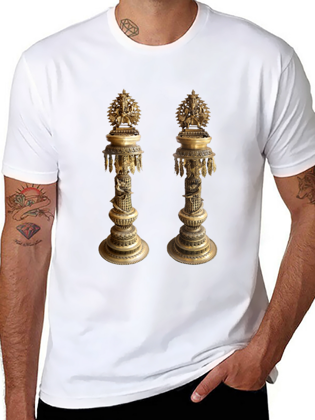 Ornate Brass Lamp T-Shirt