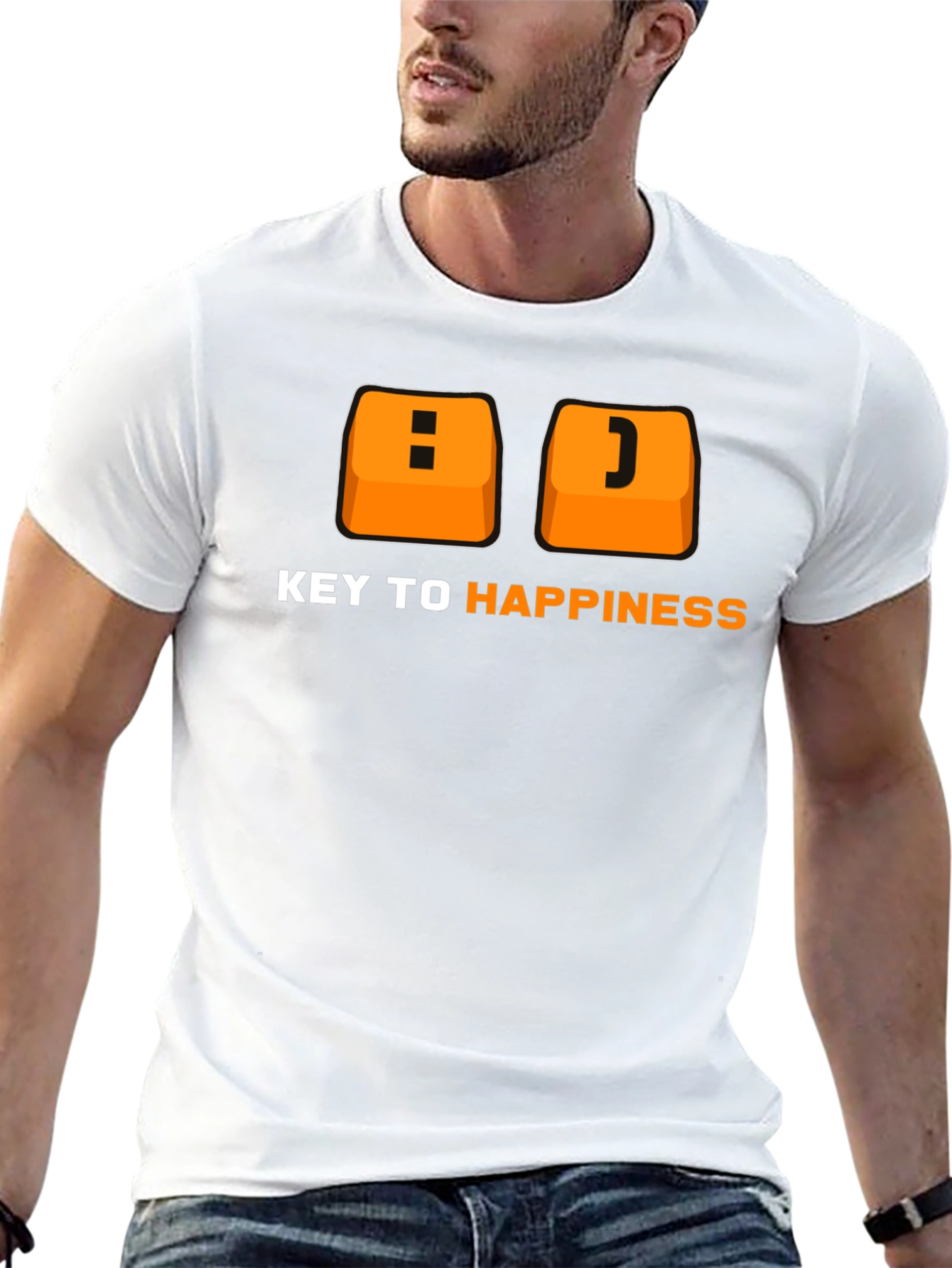 Key to Happiness T-Shirt Funny Programmer Humor Tee