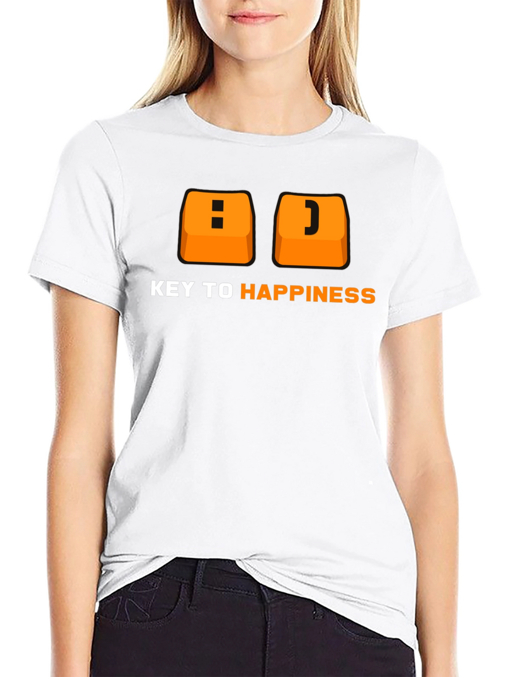Key to Happiness T-Shirt Funny Programmer Humor Tee