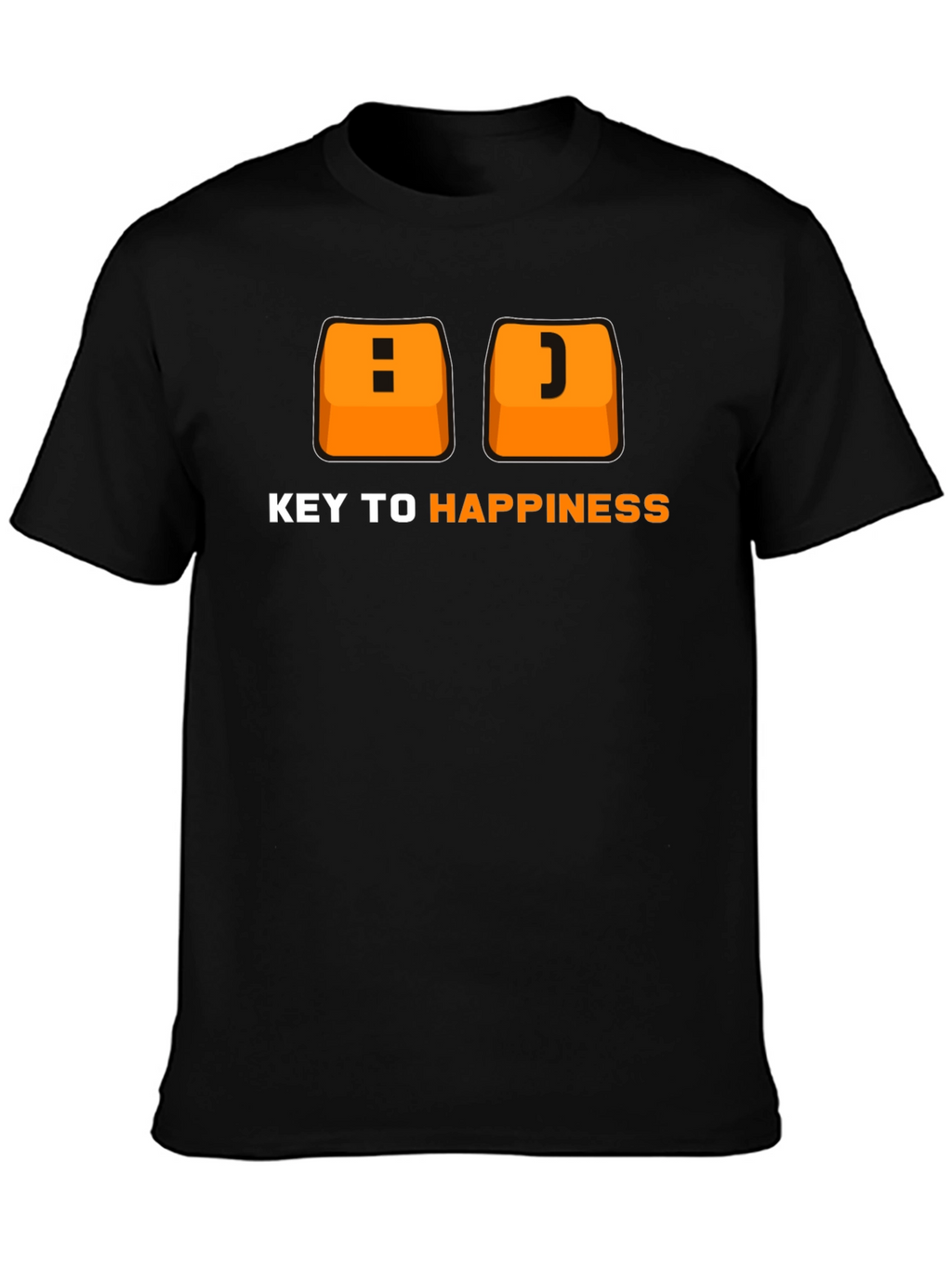 Key to Happiness T-Shirt Funny Programmer Humor Tee