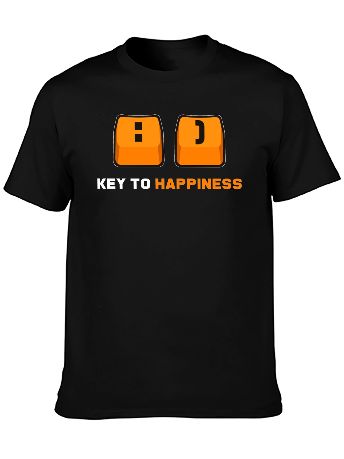 Key to Happiness T-Shirt Funny Programmer Humor Tee