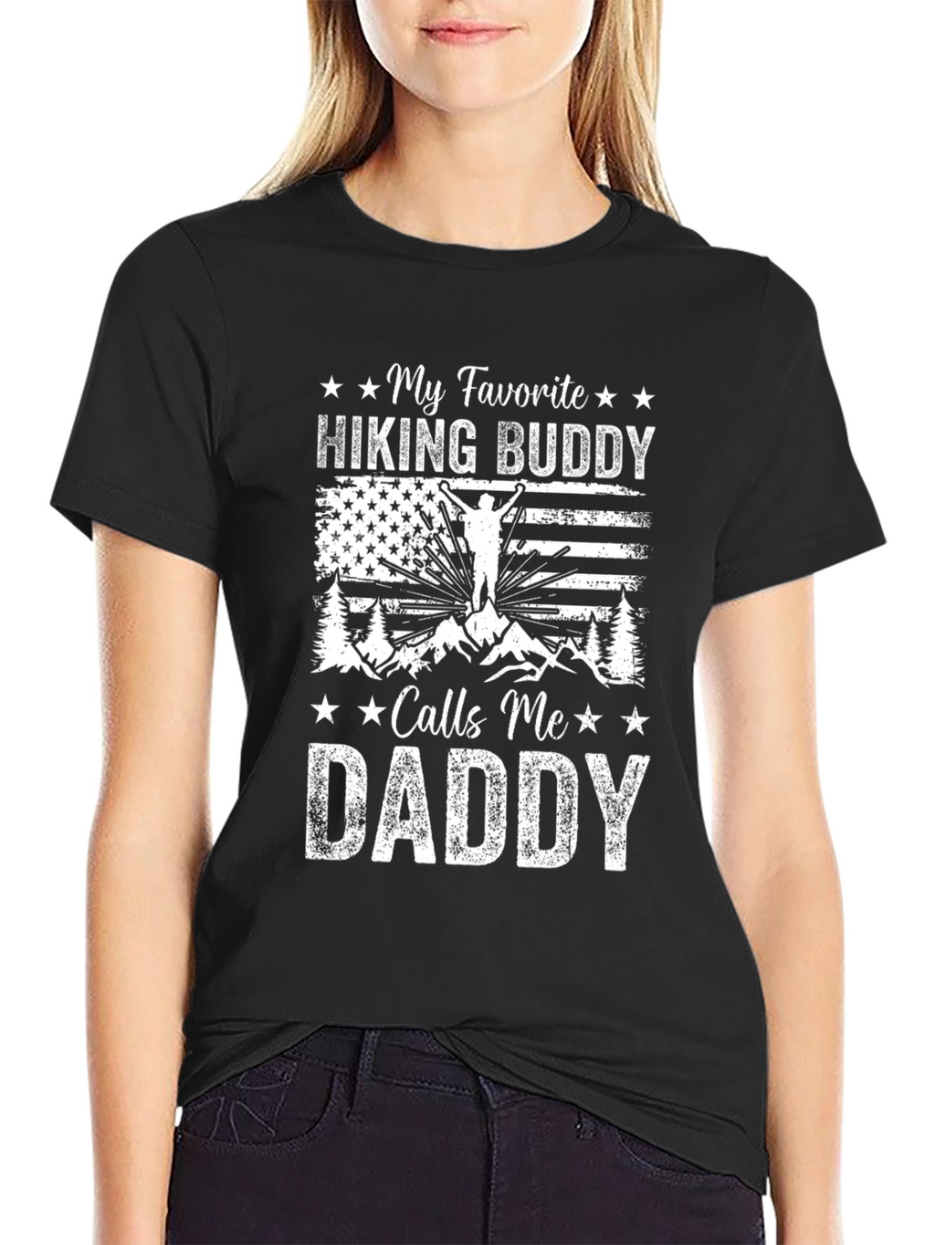 My Favorite Hiking Buddy Calls Me Daddy T-Shirt