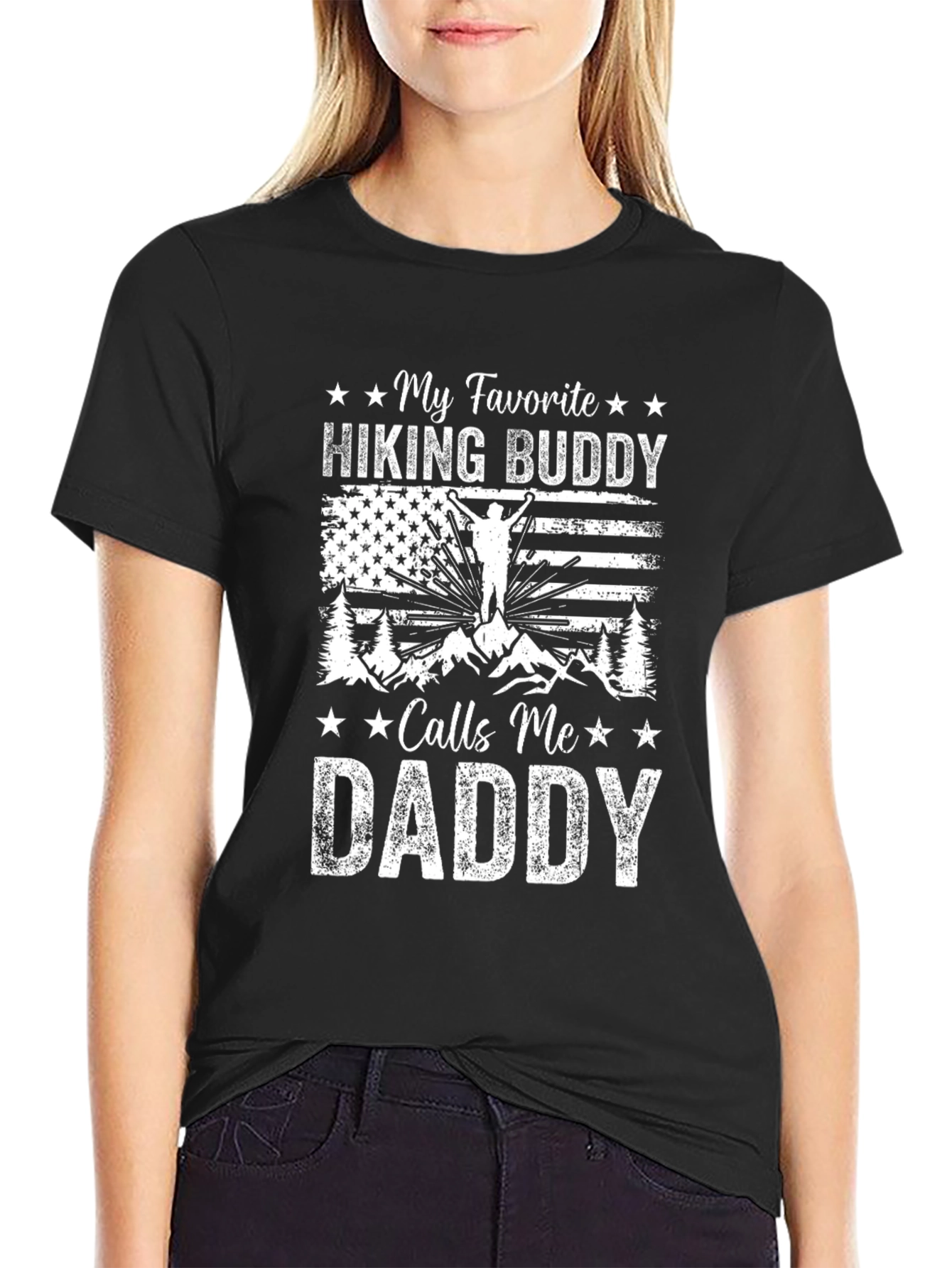 My Favorite Hiking Buddy Calls Me Daddy T-Shirt