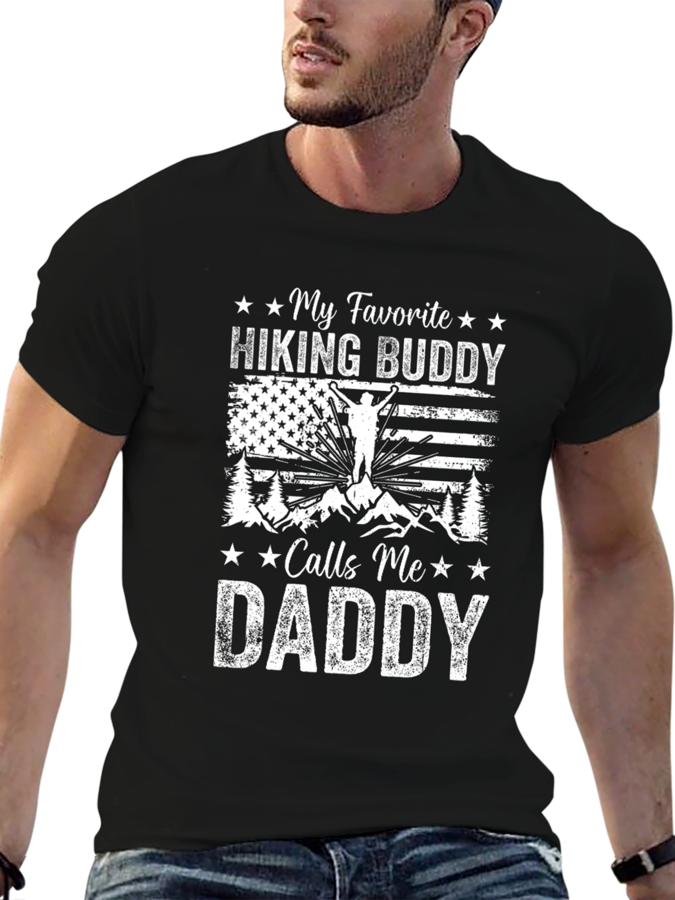 My Favorite Hiking Buddy Calls Me Daddy T-Shirt