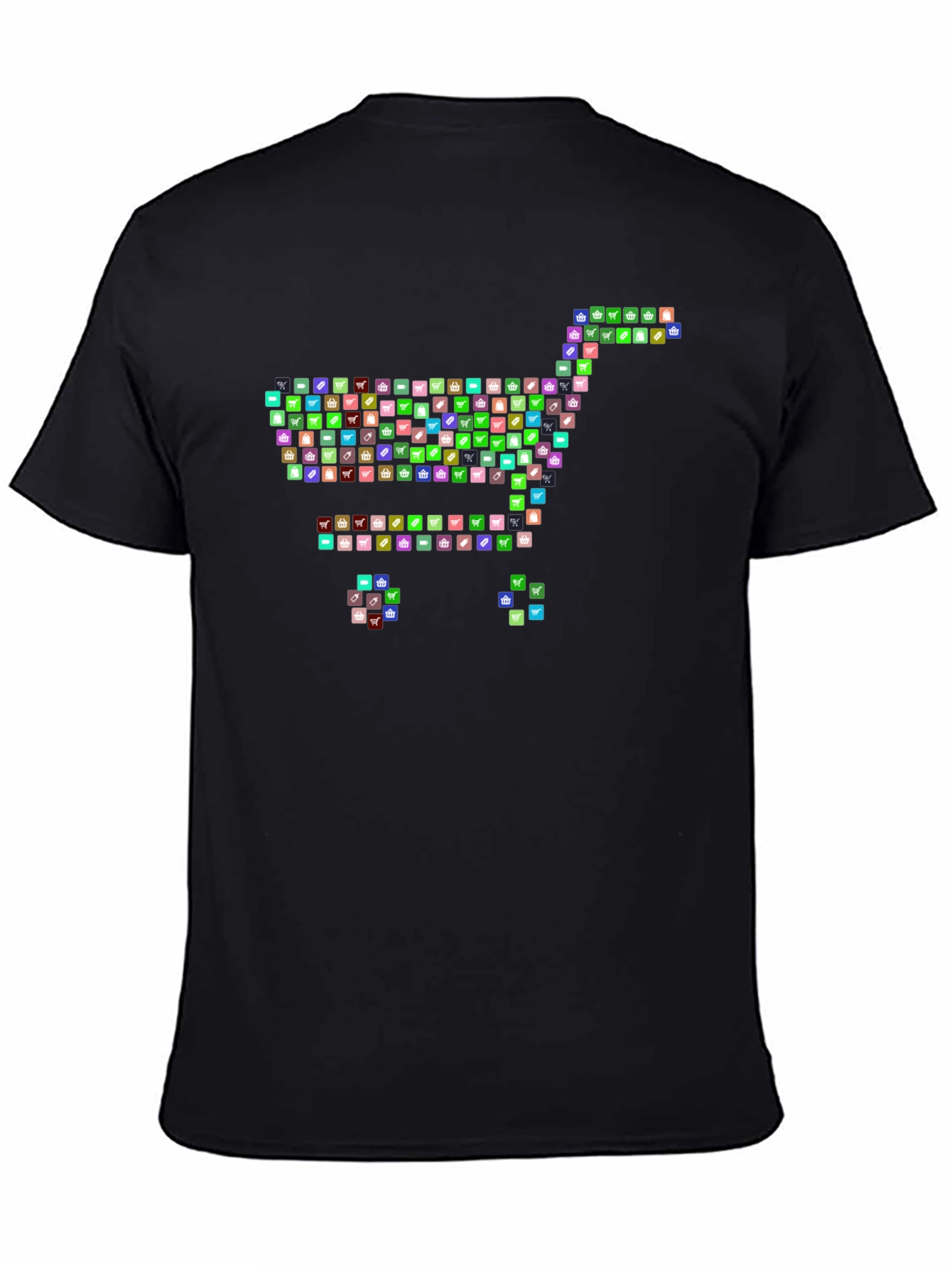 Novelty Shopping Cart Graphic Tee