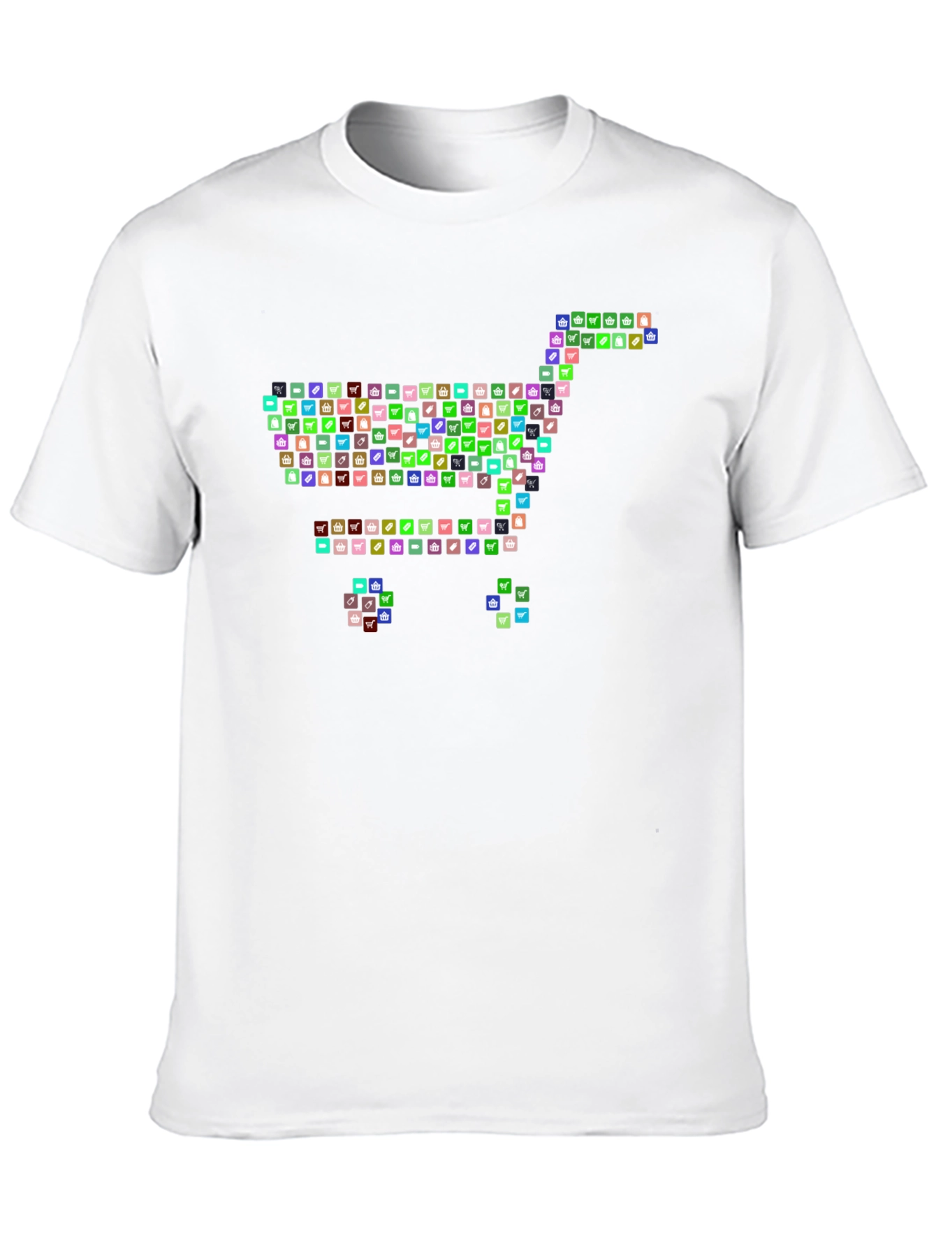 Novelty Shopping Cart Graphic Tee