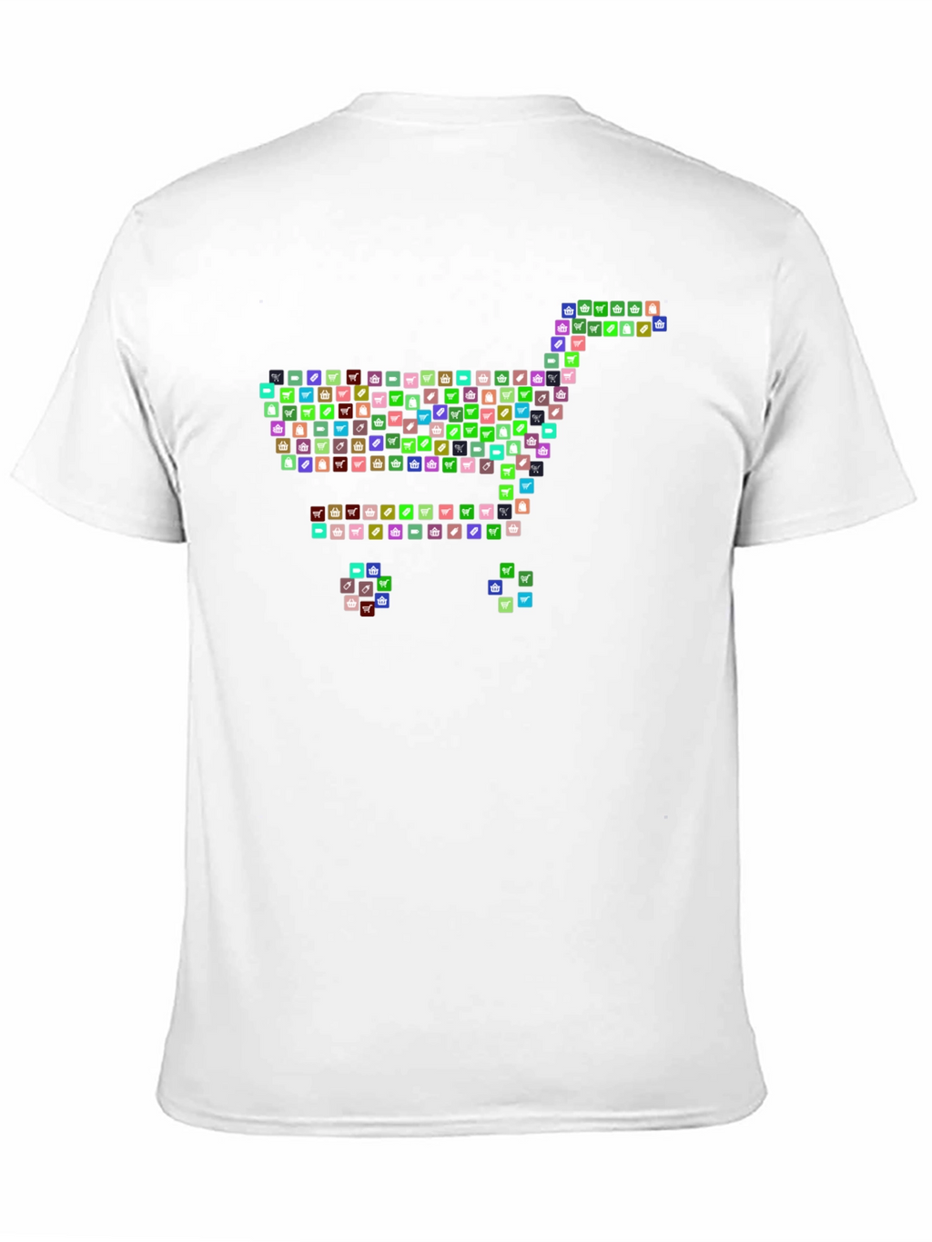 Novelty Shopping Cart Graphic Tee