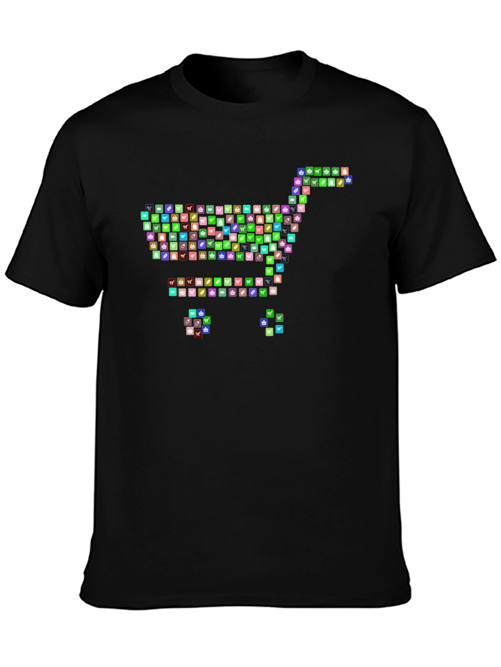 Novelty Shopping Cart Graphic Tee