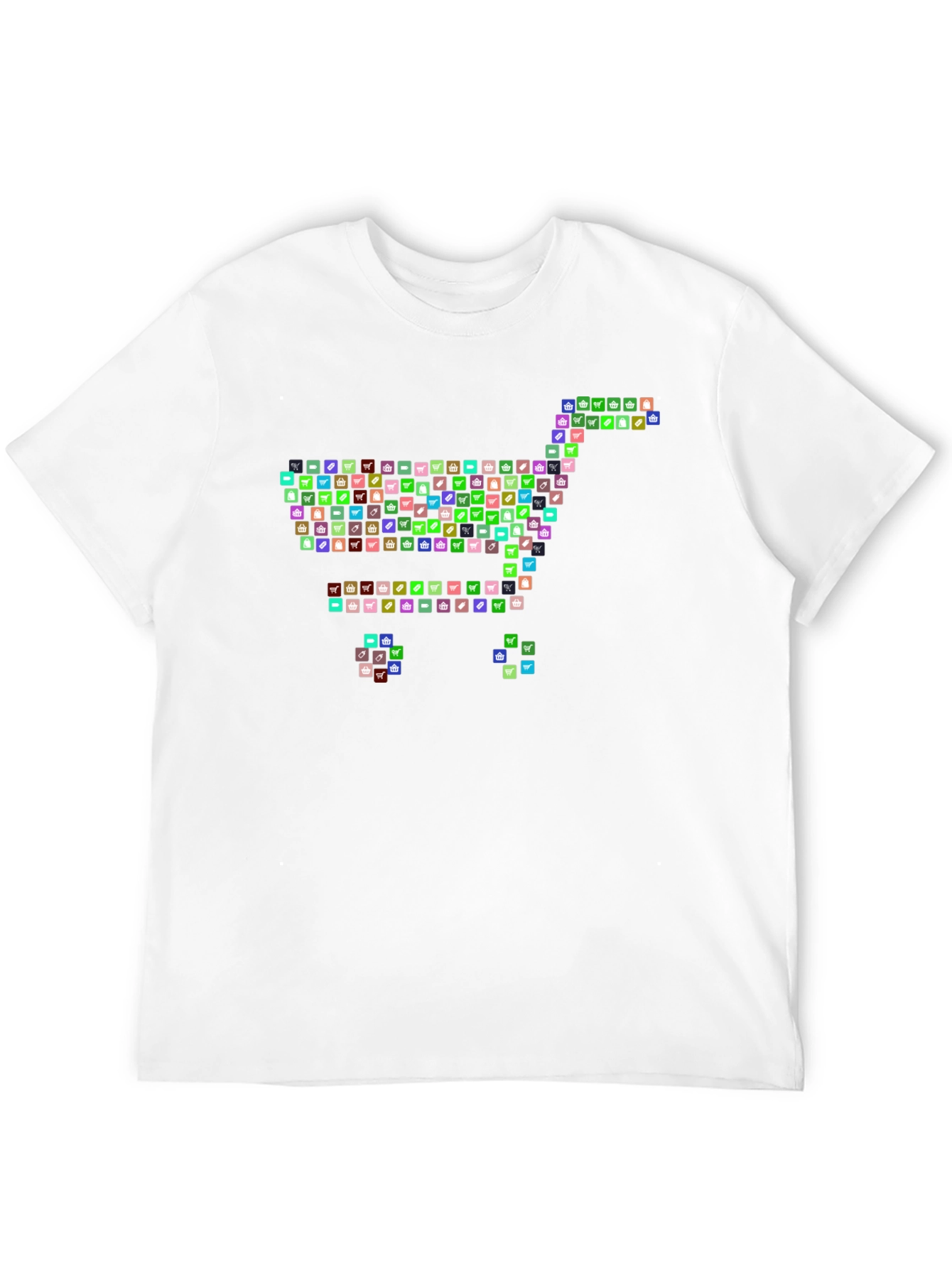 Novelty Shopping Cart Graphic Tee