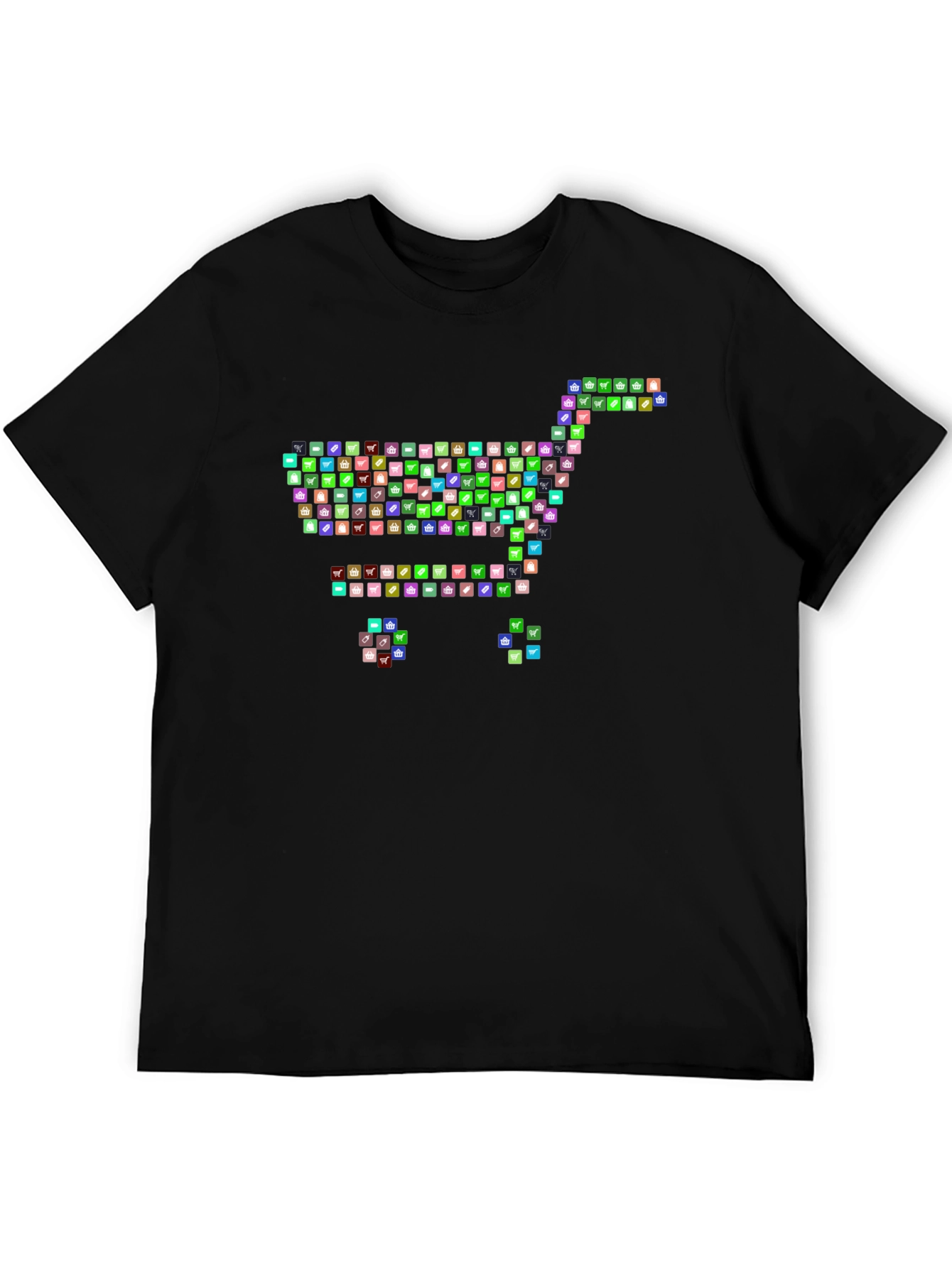 Novelty Shopping Cart Graphic Tee