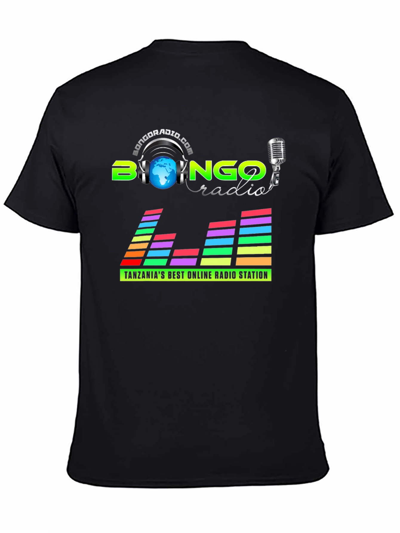 Bongo Radio T-Shirt - Tanzanias Best Online Radio Station
