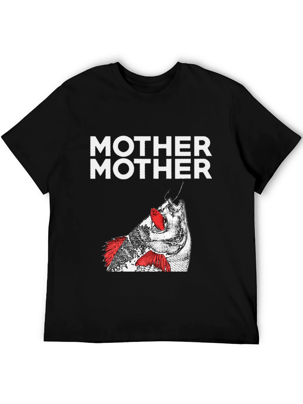 Mother Mother Graphic Tee - Black Cotton Blend