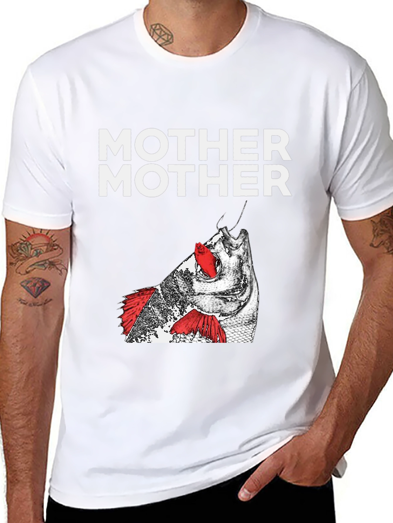 Mother Mother Graphic Tee - Black Cotton Blend