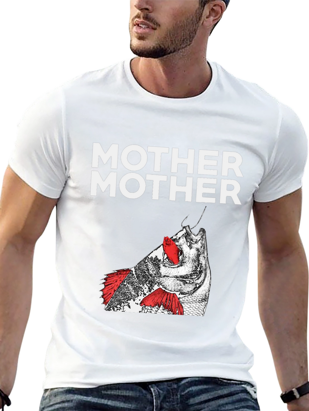 Mother Mother Graphic Tee - Black Cotton Blend