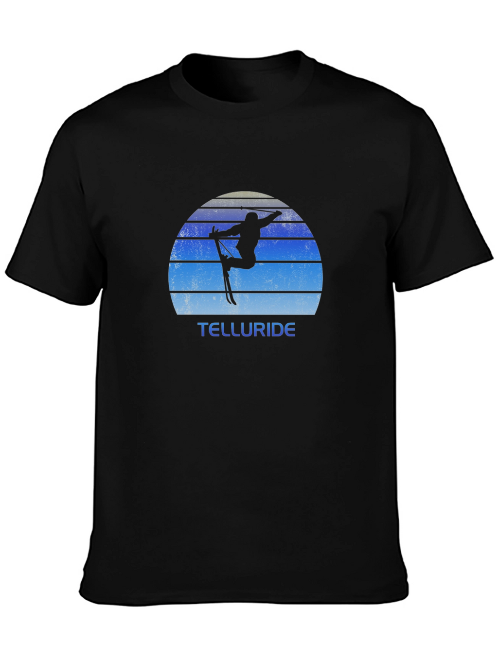 Telluride Ski T-Shirt Retro Style