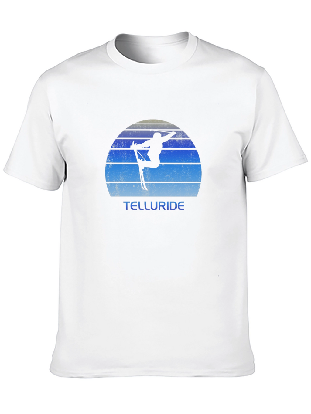 Telluride Ski T-Shirt Retro Style
