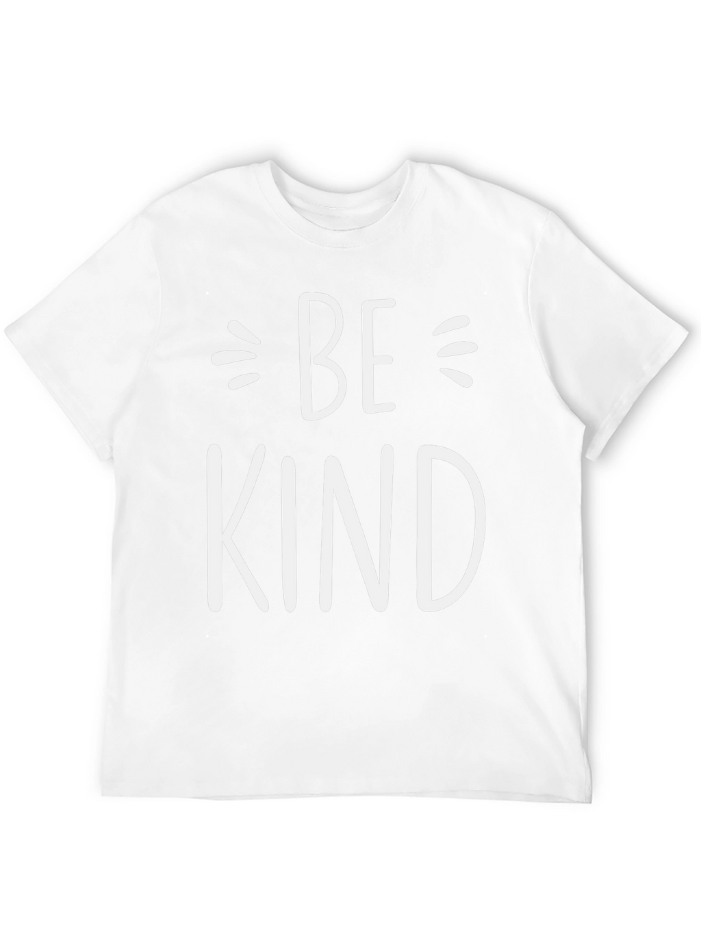 Be Kind Graphic Tee - Black Crew Neck T-Shirt