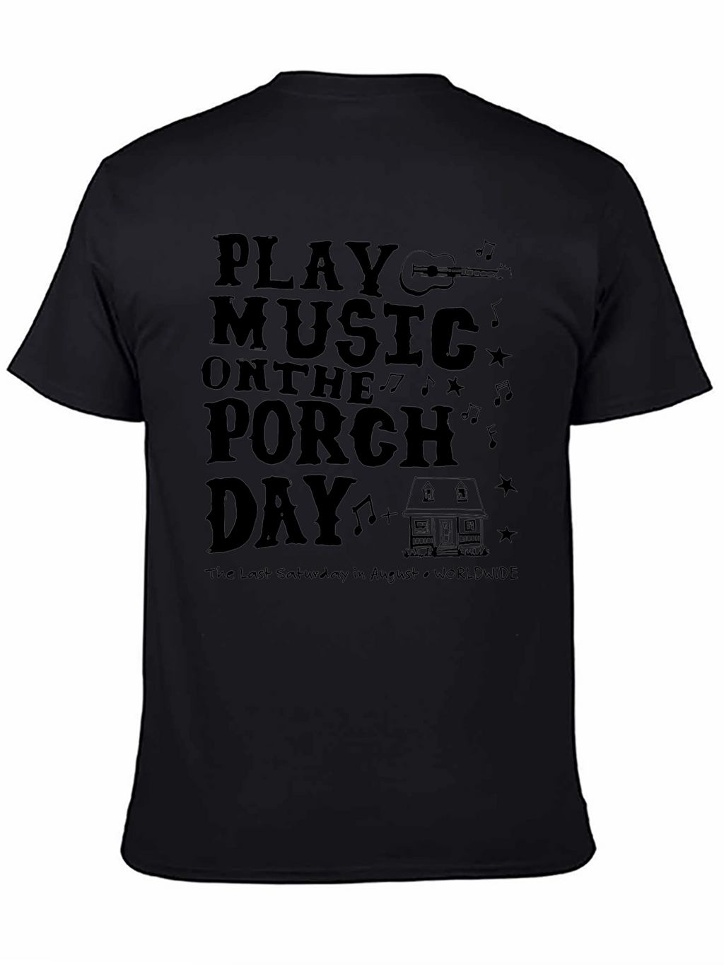 Play Music on the Porch Day T-Shirt