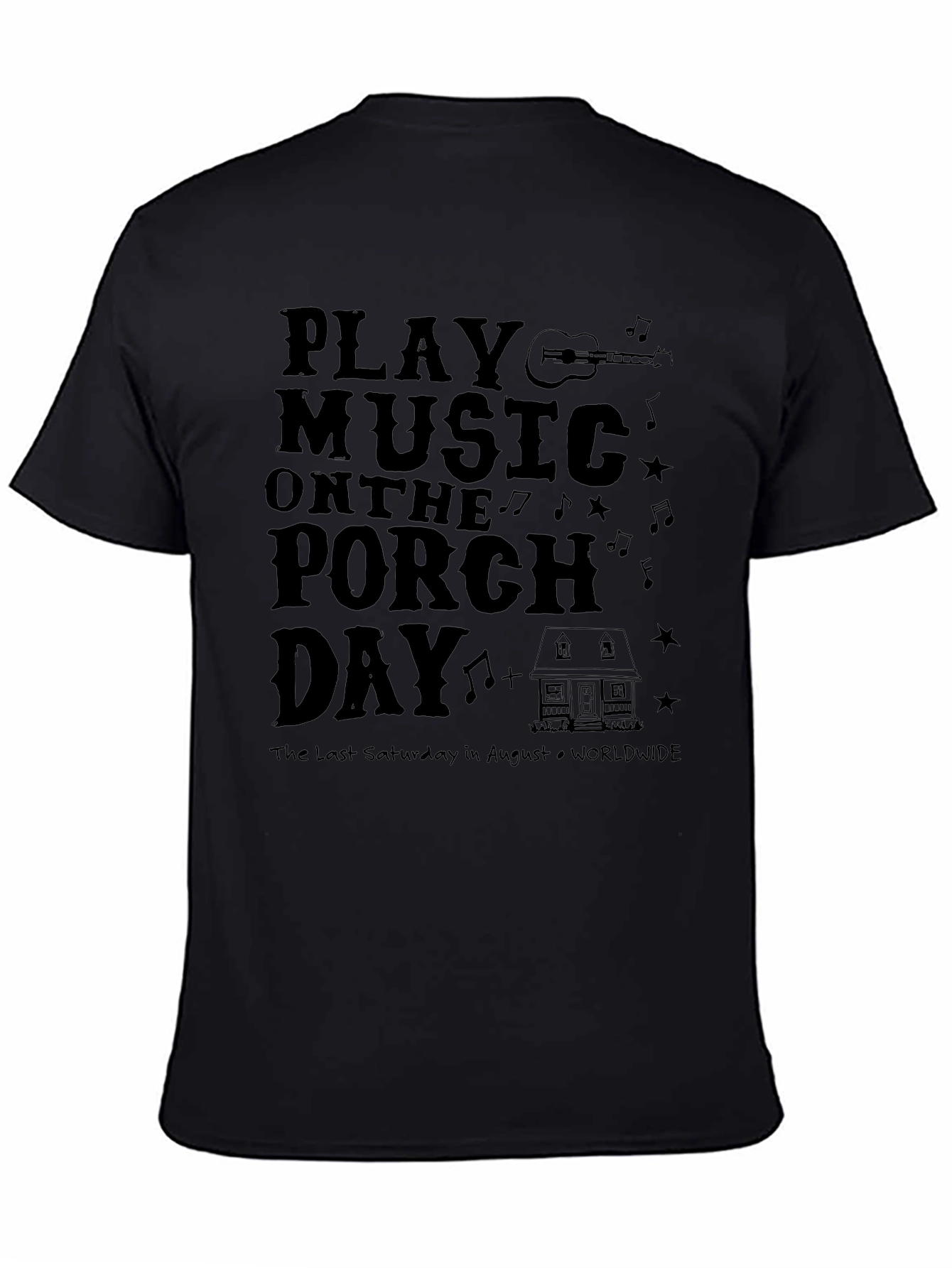 Play Music on the Porch Day T-Shirt