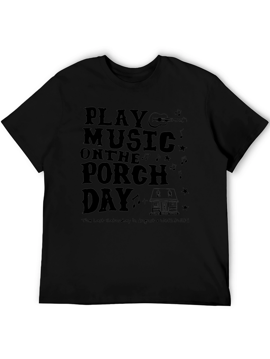 Play Music on the Porch Day T-Shirt