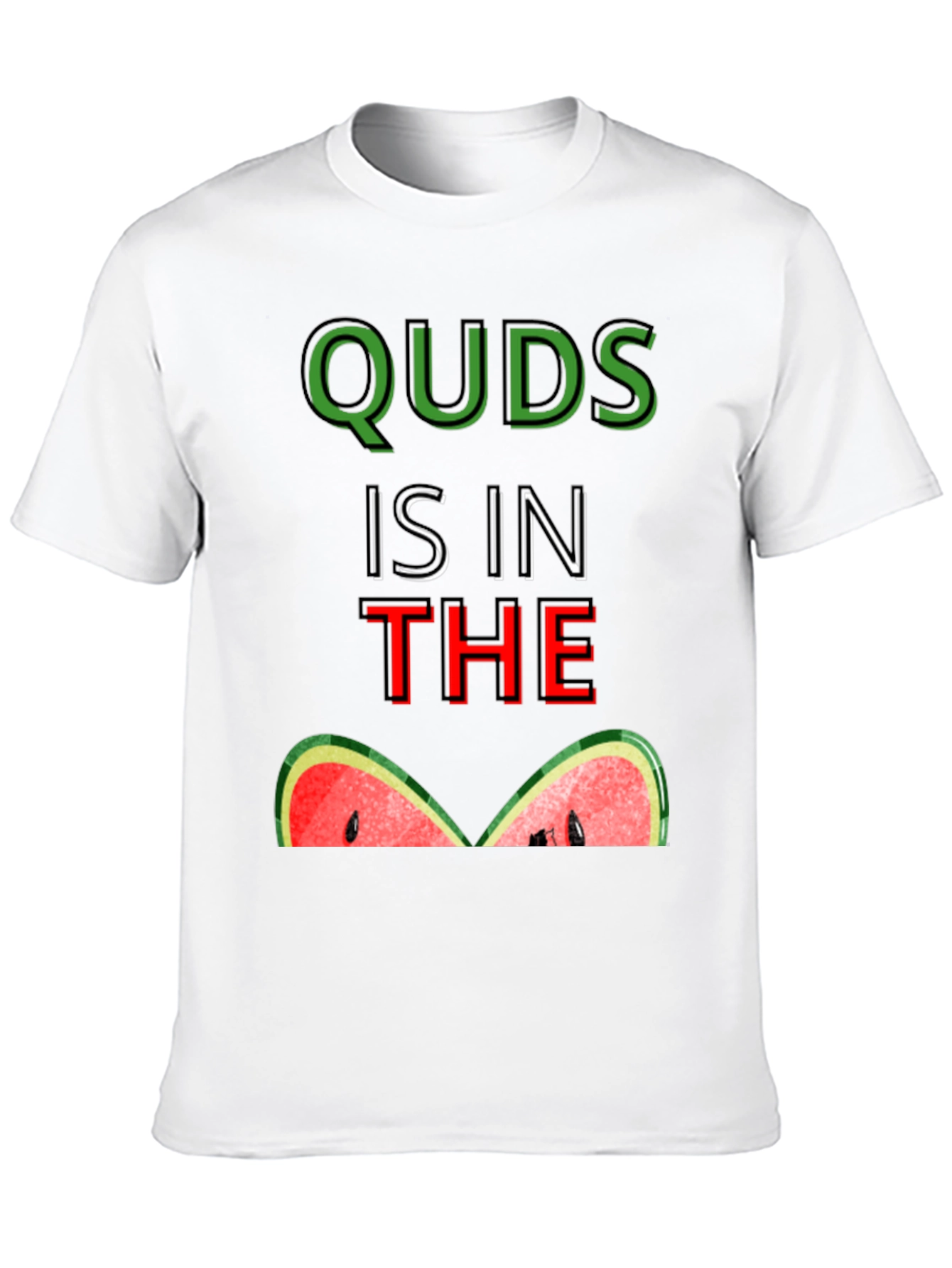 Quds is in the Watermelon T-Shirt