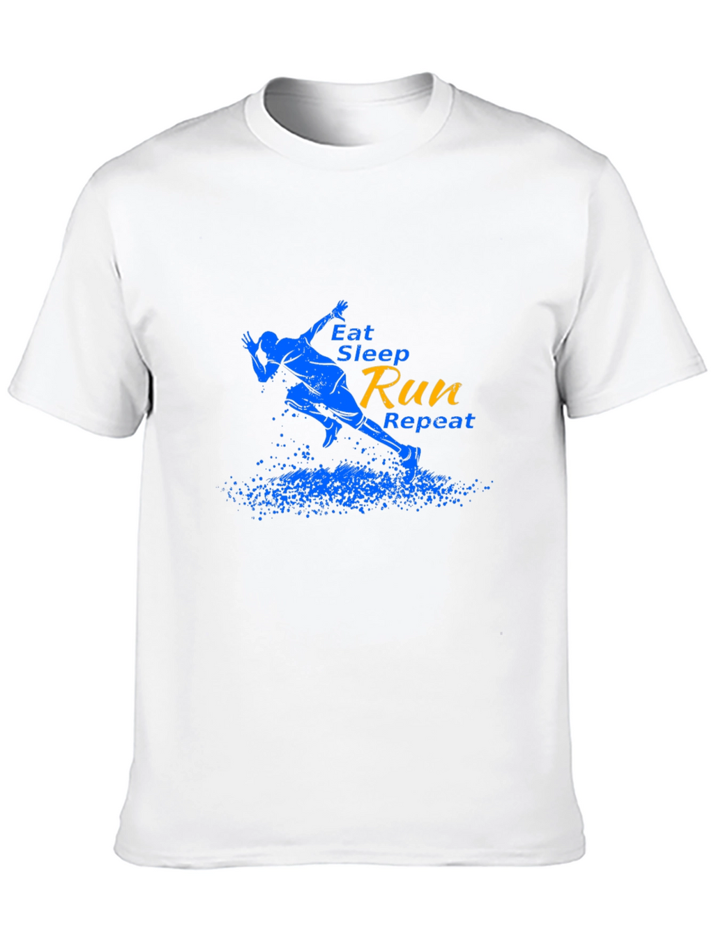 Eat Sleep Run Repeat Graphic T-Shirt
