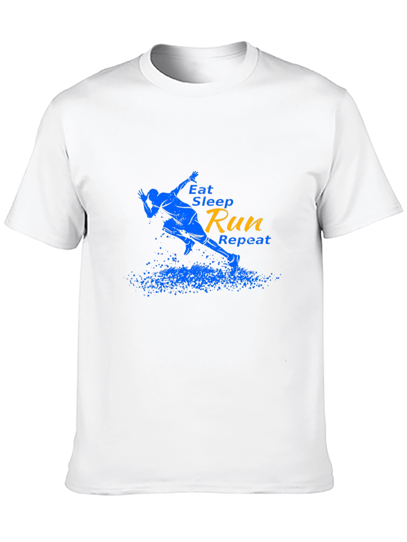 Eat Sleep Run Repeat Graphic T-Shirt