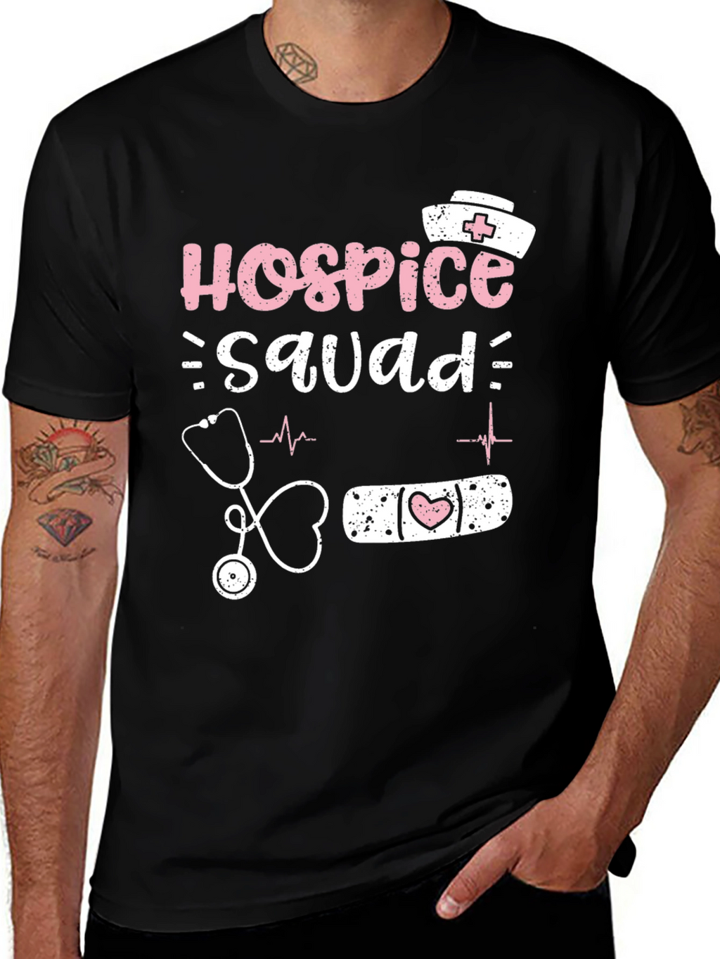 Hospice Squad Graphic T-Shirt