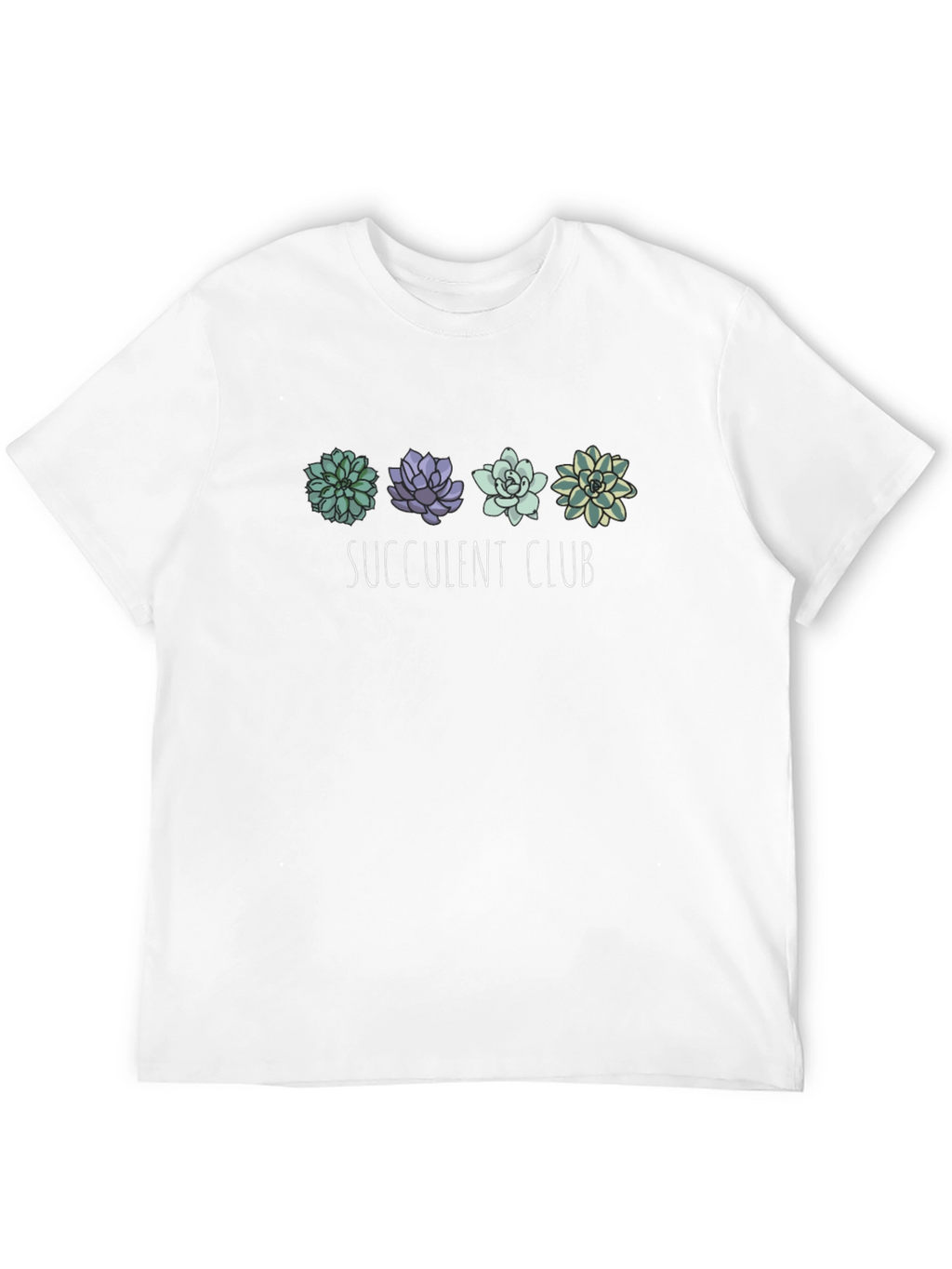 Succulent Club Black Graphic Tee