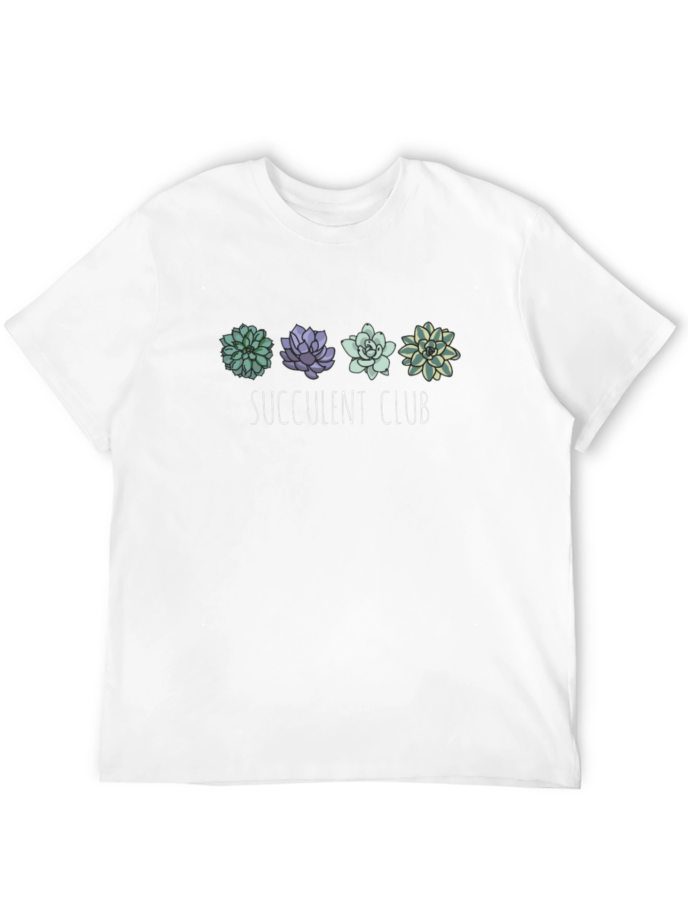 Succulent Club Black Graphic Tee