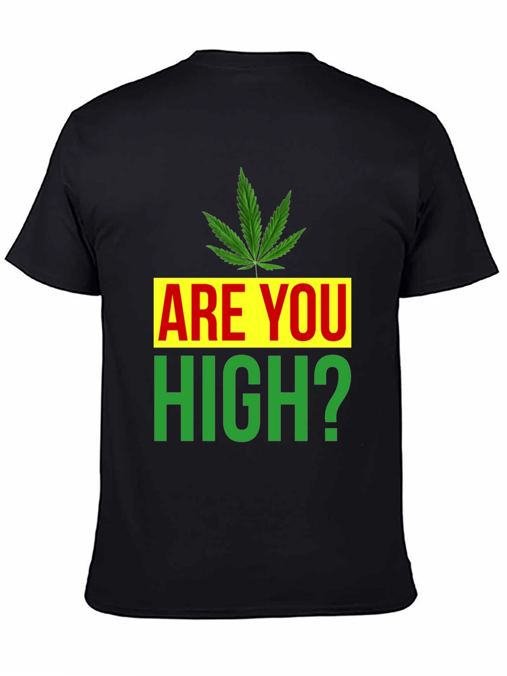 Are You High? Novelty Graphic Tee