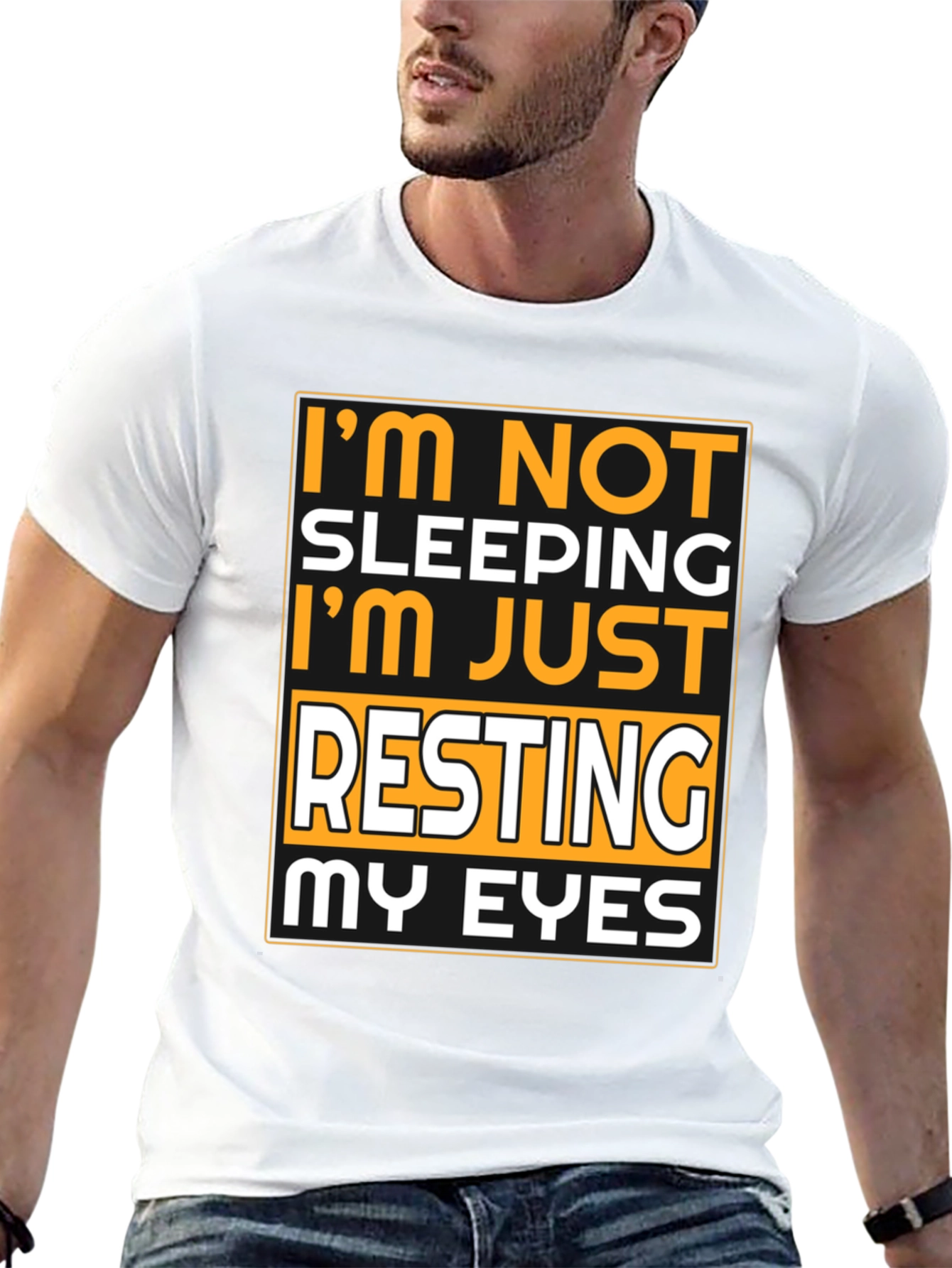 Funny Resting Eyes T-Shirt